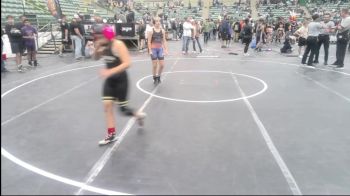 109 lbs Semifinal - Elianah Ruiz, Gold Rush Wrestling vs Ella Marquess, Beaver Dam WC
