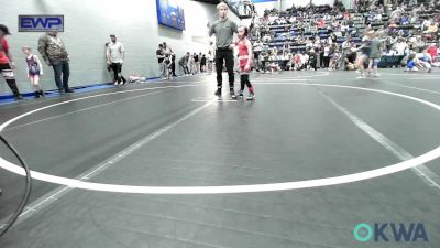 52 lbs Semifinal - Nolan Elwell, Mustang Bronco Wrestling Club vs Collin Wolfe, Shelton Wrestling Academy