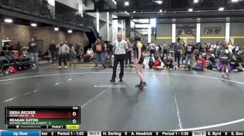 100 lbs Round 1 (4 Team) - Aubrey Hoveland, Hastings Wrestling Academy vs Poppy Malone, Grand View WC