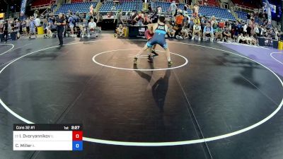 165 lbs Cons 32 #1 - Ilia Dvoryannikov, IL vs Cael Miller, IL