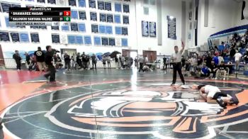 126 lbs 3rd Place Match - Shamaree Hasan, Williams Field vs Salomon Santana Valdez, San Ysidro