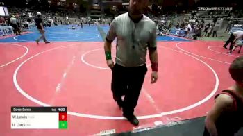 46 lbs Consolation - Walker Lewis, Dark Cloud Wrestling vs Uzziah Clark, Pin-King All Stars