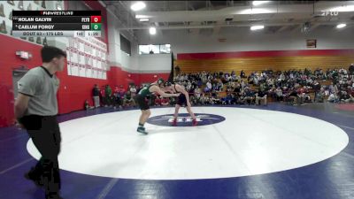 175 lbs Round Of 16 - Nolan Galvin, Plymouth vs Caelum Forgy, Kingswood