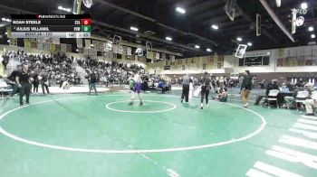 120 lbs Champ. Round 1 - Noah Steele, St. Augustine vs Julius Villamil, Poway