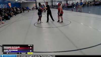 235 lbs Round 3 - Kiara Boldridge, Southeast CC vs Rayanne Mutchler, University Of Jamestown