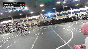 123 lbs Quarterfinal - Hunter Young, Champions WC vs Tyler Vanbebber, Temecula Valley HS