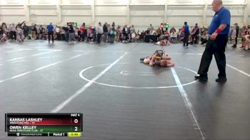 130 lbs Quarterfinals (8 Team) - Owen Kelley, NOVA Wrestling Club vs Kansas Lashley, Wrestling Mill