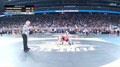 D4-157 lbs Champ. Round 1 - Cayden Bradburn, Whitmore Lake vs Montana Connell, Union City