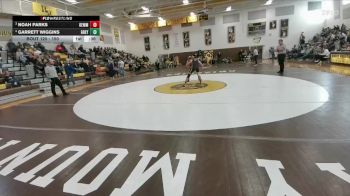150 lbs 3rd Place Match - Noah Parks, Kemmerer vs Garrett Wiggins, Greybull/Riverside