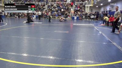 121 lbs R-64 - Blake Glace, Bellefonte vs Gavin Bricker, Trinity