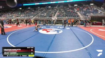 77 lbs Cons. Semi - Grady Hughes, Worland Wrestling Club vs Grayson Marcotte, Casper Wrestling Club