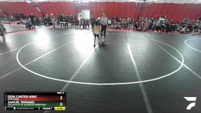 65-69 lbs Round 2 - Samuel Romano, The Knights Of Waterloo Wrestling Club vs Zion Carter-King, Wisconsin