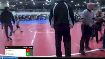 45 lbs Round 1 (6 Team) - Bronson Giles, RAIDER NATION WC vs Columbus Behrooz, BLACKHAWK WC