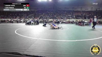 B3A-138 lbs Semifinal - Legend Yates, Comanche vs Luke Prince, Vinita