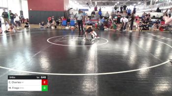 64 lbs Round Of 16 - Corbin Charles, Morris Fitness vs Martin Fraga, The Grind Wrestling Club