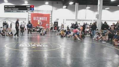 130 lbs Semifinal - Mia Henckel, CTWHALE - GK12E vs Melania Turano, Razor PinkWave - GK12E