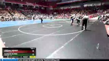 220 lbs D2/d3 - Semi-finals (sat 10:00am.) - Dameon Burke, Coleman vs Jordan Arendt, Random Lake