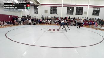 144 lbs Consi Of 16 #2 - Brandon Rizo, Christopher Columbus vs Clifton Gorelick, Charlotte Latin
