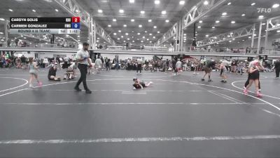 50 lbs Round 4 (6 Team) - Carsyn Solis, Kraken Dream Crushers vs Carmen Gonzalez, FIWC Sassy Lassies Angels