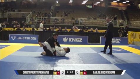 Carlos Julio Echeverri vs Christopher Stephen Bayus 2025 Pan Jiu Jitsu IBJJF Championship