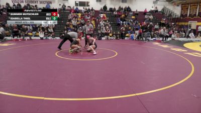 105 lbs Semifinal - Isabella Thiel, Walsh Jesuit vs Summer Mutschler, Archbishop Spalding HS