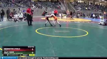 77 lbs Semifinal - Riley Wade, Roseburg Mat Club/ Umpqua Vall vs Remington Steele, All In