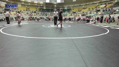 185 lbs Rr Rnd 3 - Hillary Wright, Searcy Youth Wrestling vs Temprence Watson, Terminator Wrestling Academy