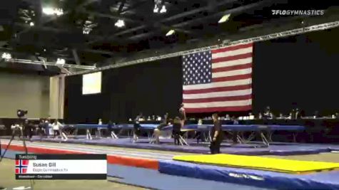 Susan Gill - Tumbling, Eagle Gymnastics TX - 2021 USA Gymnastics Championships
