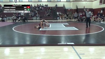 138 lbs Round 2 (3 Team) - Tanner Wilson, Independence vs Chasen Caskey, Mount Vernon