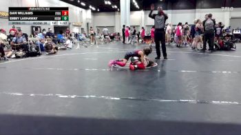 45 lbs Round 3 (10 Team) - Davi Williams, Backyard Brawlers Pink vs Emmy Lashaway, NC Girls Wrestling Club