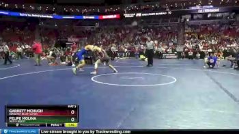 2 lbs Cons. Round 1 - Felipe Molina, West Liberty vs Garrett McHugh, Sergeant Bluff-Luton