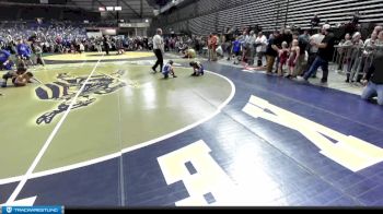 62 lbs Quarterfinal - Luciano Gil, Toppenish USA Wrestling Club vs Ashton Camacho, Warden Elite Wrestling