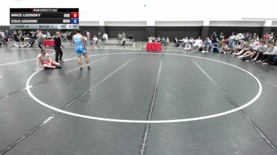 165 lbs Brice Lozinsky, Oklahoma Red vs Cole Aguirre, Missouri