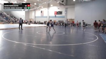 132 lbs Quarters & 1st Wb (16 Team) - Michael Angel Sanchez, South Gwinnett vs Hayes Huddleston, East Coweta HS