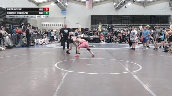 131 lbs Rr Rnd 5 - Aiker Doyle, American MMAW - MSC vs Cooper Rudolph, Revolution Wrestling Club - MSC