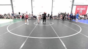 43 kg Rr Rnd 1 - Devin Connelly, Savage Black vs Kole Davidheiser, Knights Of LAW