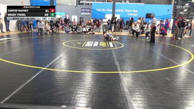 90 lbs Consi Of 8 #2 - Carter Rapsey, Dillsburg vs Brody Fissel, New Oxford