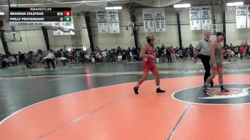 141 lbs Consi Of 16 #2 - Brandan Chletsos, Rutgers vs Philly Provenzano, Spartan Combat RTC