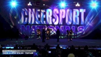Davis Allstar Gym Inc - Fortune [2026 L4.2 Senior - D2 - Small Day 1] 2026 CHEERSPORT National All Star Cheerleading Championship