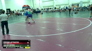 285 lbs Round 5 (16 Team) - Stryker Lettington, Iowa Gables vs Kolten Simons, Nebraska Green Machine (Dev B)