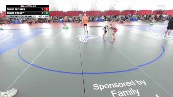 107 lbs Round 7 (10 Team) - Emilie Troster, Cedar Rapids Xavier vs Chloe Roloff, Reedsburg