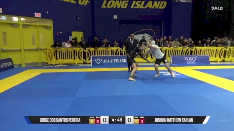Joshua Matthew Kaplan vs Jorge Dos Santos Pereira 2025 Pan IBJJF Jiu-Jitsu No-Gi Championship