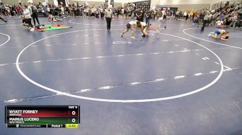 113 lbs Cons. Round 2 - Marius Lucero, New Mexico vs Wyatt Forney, Nebraska