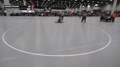 140 lbs Cons. Rd Of 16 - Meredith Kaump, DC Elite Wrestling vs Kylie Whitaker, Walla Walla Wrestling Club