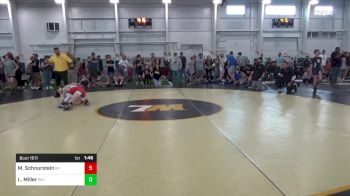 102-S Mats 1-5 3:00pm lbs Consi Of 16 #1 - Maxwell Schnurstein, MI vs Landon Miller, WV