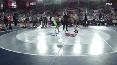 157 lbs Champ. Round 2 - Silas Foster, Legends Of Gold Wrestling vs Jeremiah Hernandez, Beat The Streets Chicago-Oak Park