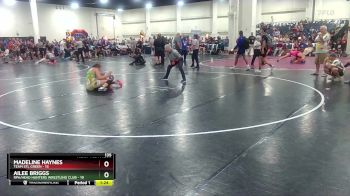 135 lbs Placement (16 Team) - Ailee Briggs, RPA/Head Hunters Wrestling Club vs Madeline Haynes, Team STL Green