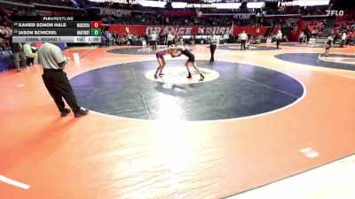 2A 106 lbs Cons. Round 1 - Xavier Sonon Hale, Mascoutah vs Jason Schickel, Oak Forest