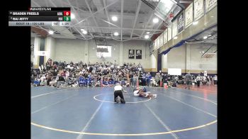 120 lbs Round Of 16 - Anthony Sateriale, Dedham vs Giovanni Viola, South Shore Tech