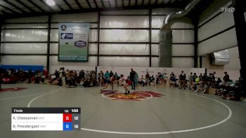 43 kg Final - Katie Cheeseman, Erie Sports Center vs Brielle Prendergast, Misfits Girls Saphire